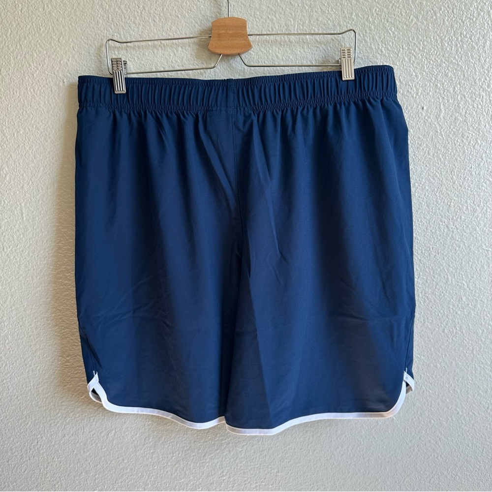 Under Armour Men’s Blue & White Loose Fit Athletic Shorts Size Extra Large XL - Picture 5 of 7